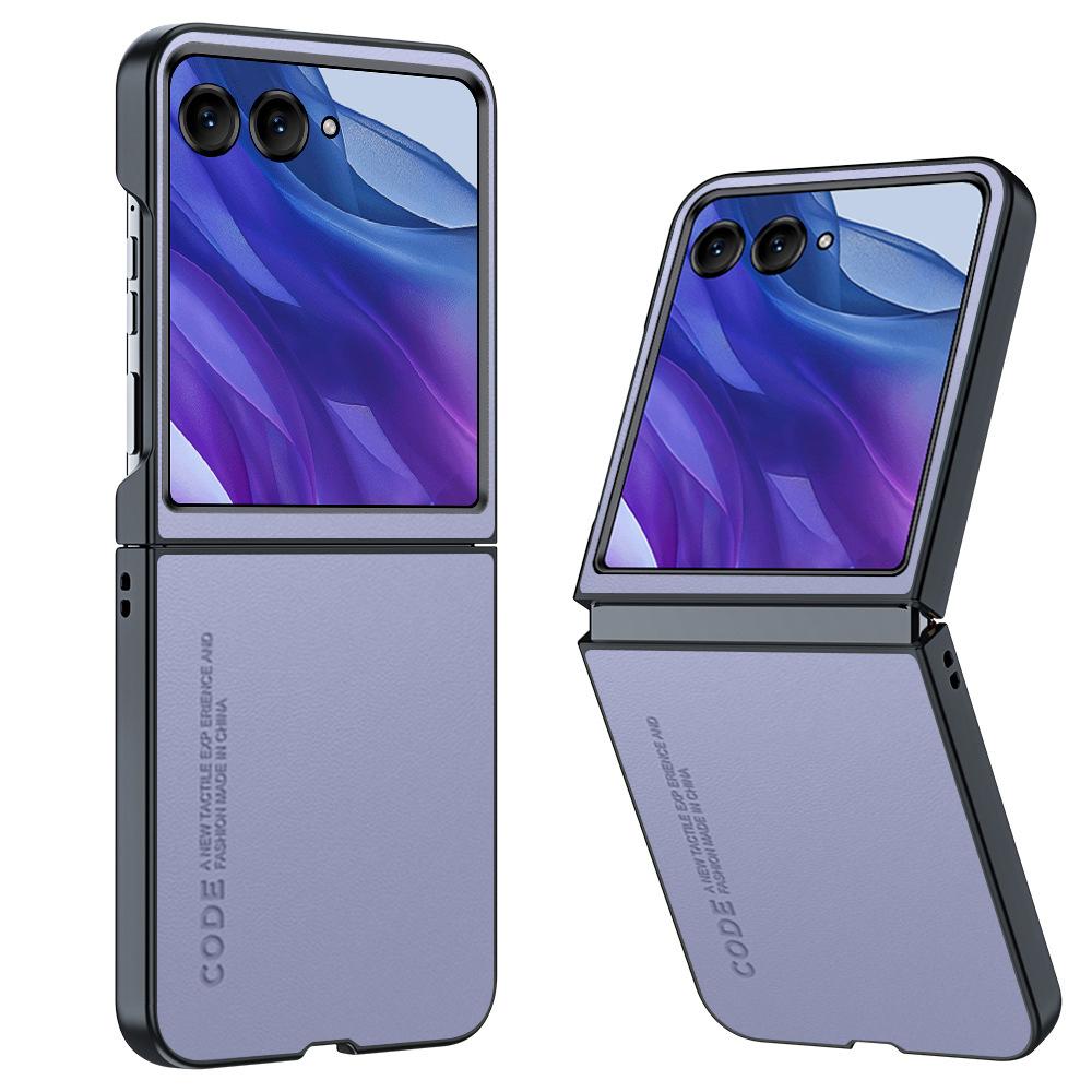 For Motorola Razr 60 Ultra / Razr 50 Case Luxury PU Leather Protection Cover for Motorola Moto Razr 50 Ultra Funda Capa