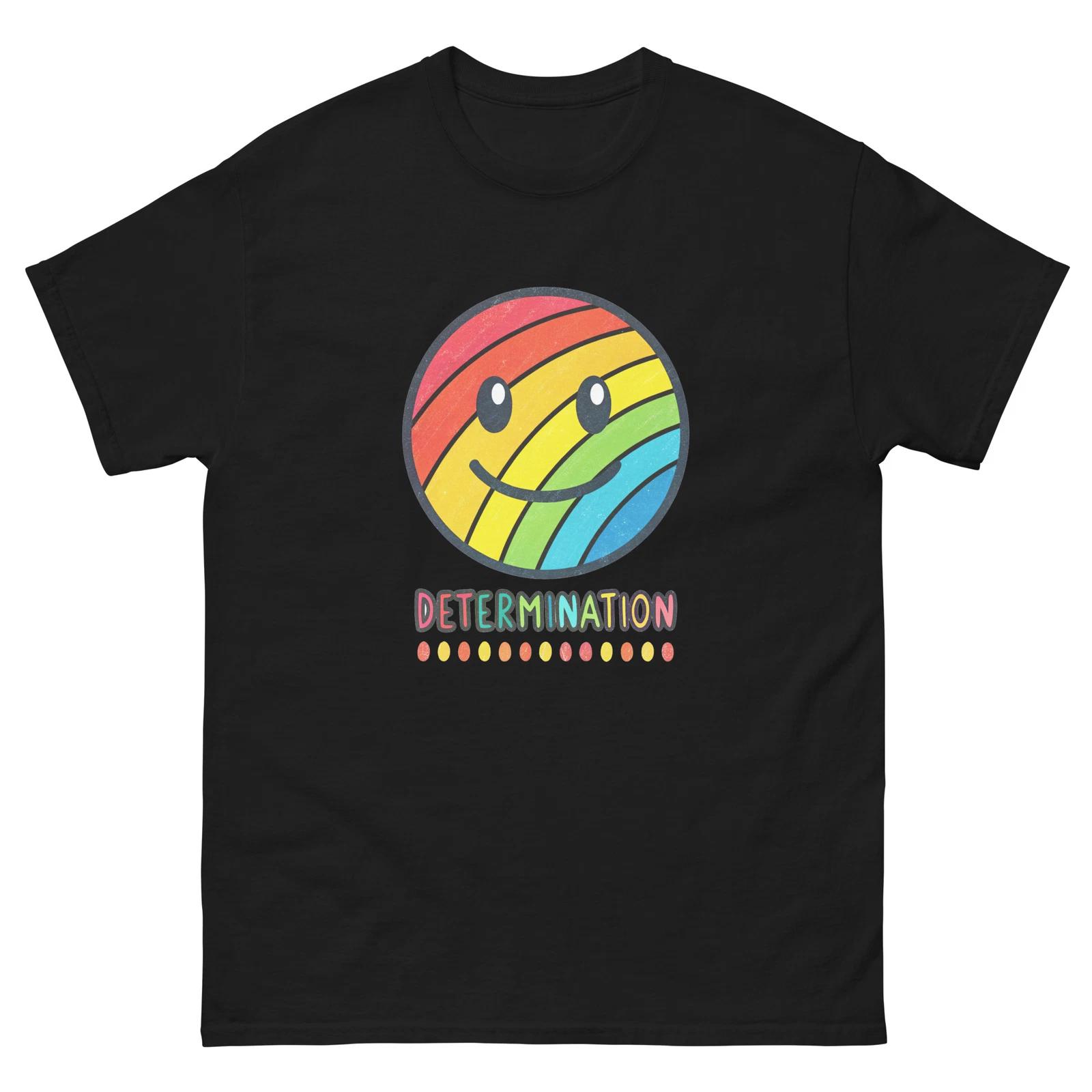 

Determination Emotion Illustration Bright Vibe T-Shirt 4XL