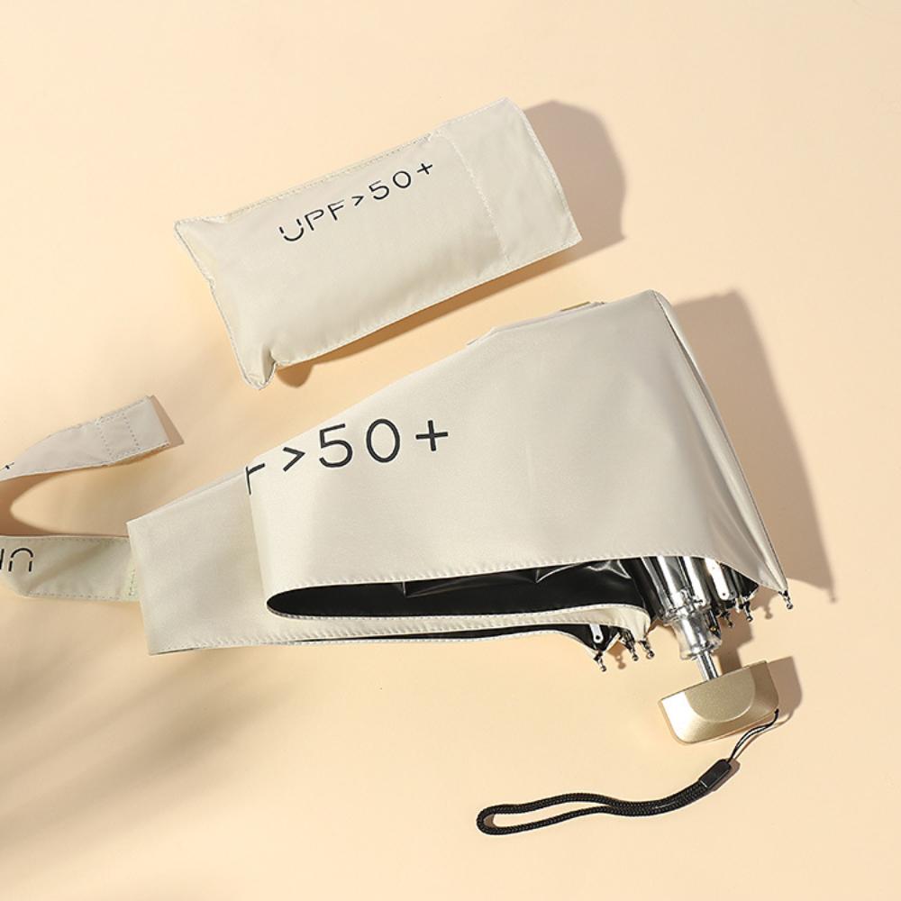 Lightweight Mini Sun Protection Umbrella Mini Folding Sun Umbrella  Outdoors
