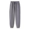 Casual Sweatpants for Women's Men Autumn Winter Outdoor Loose Harem Pants Fleece Thicken Warm Bundle Foot Straight Trousers