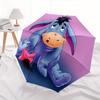 Disney Eeyore,Donkey,Sadness Manual Opening and Closing Umbrella - 8-Rib Reinforced Folding Design, Lightweight and Portable, Suitable for D