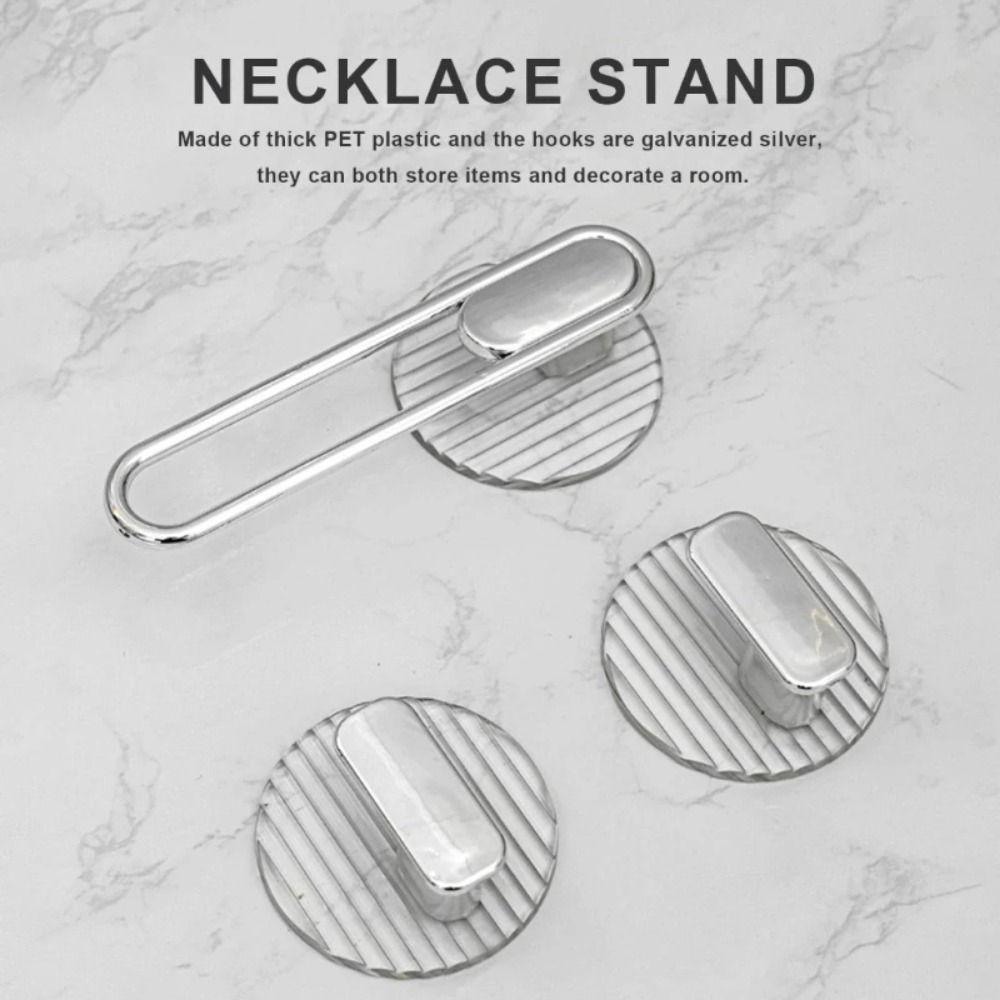 1Pcs Punchfree Non-hole Hair Scrunchies Storage Stand Wall Mounted Hair Accessories Storage Hook