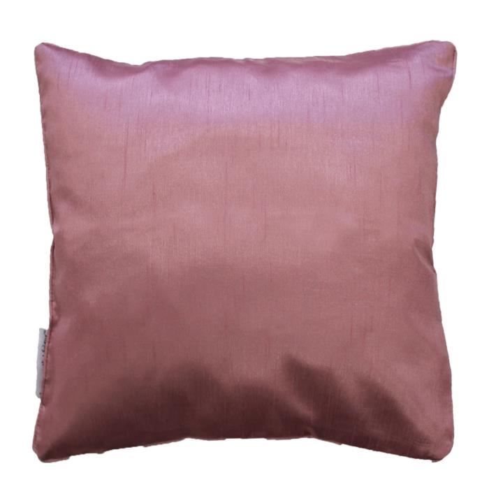Housse De Coussin - DOUCEUR D'INTERIEUR - SHANA - 40x40 Cm - Rose - Synthétique