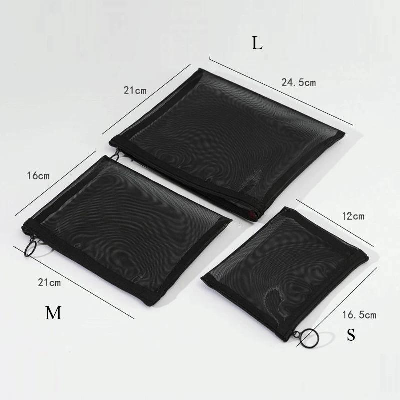 1 BUC Mic Mare Transparent Geantă Cosmetică Neceser Kit Toaletă Etui pentru Pensule Geantă de Machiaj pentru Spălat Ruj pentru Femei Organizator Pliculeț