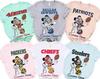 Personalized Disney Mickey Mouse Costume Shirt, All Teams Available Football Matching Shirts, Custom Football Team, Disney Football Tee