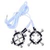 DACAIFH Nipple Electric Shock Nipple Nipple Nipple Nipple Nipple Adjustable Pulse Sensation SM Adult Toys for Men and Set of 2 Clips, Clamps,