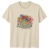 His Mercies Are New Every Morning Unisexs TShirt Floral Christian Faith