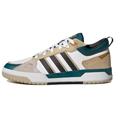 Neo 100Db Leather Casual Low-Top Skate Shoes Unisex Sneakers Blue Green GX7145