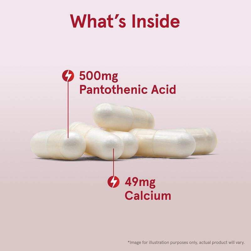 Pantothenic Acid B5, 100 Veggie Caps