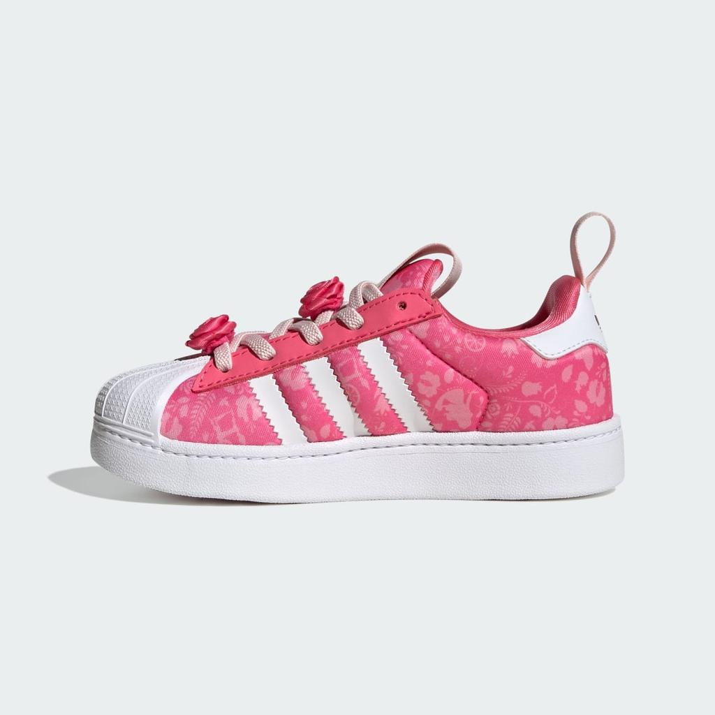 adidas Disney Princess SST QUICKON K KJ7490 Kids' Originals Sneakers Supplier Colour / Supplier Colour / Gold Metallic