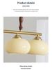Middelaldersk fransk lysekrone: Bauhaus-inspirert, Retro Amerikansk Øyebeskyttende Lampe for Stuer, Soverom og Arbeidsrom