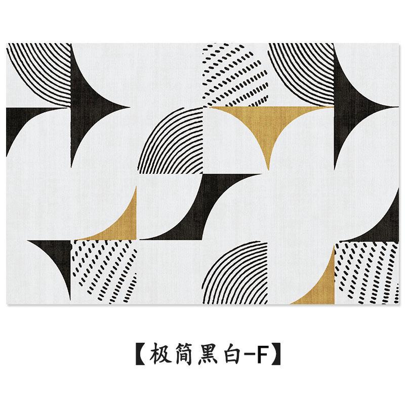 

Modern Light Luxury Bedroom Decor Carpet Minimalist Large Area Thicken Carpets for Living Room Home Washable Non-slip Lounge Rug 80*120cm