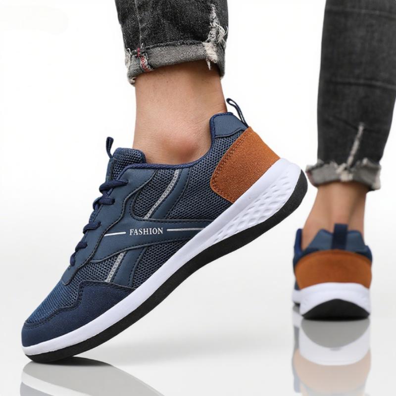 Shoes for Men Spring Autumn Lace Up Flat Sneakers Tennis Lightweight Comfortable Walking Shoes Cost-Effective Choice