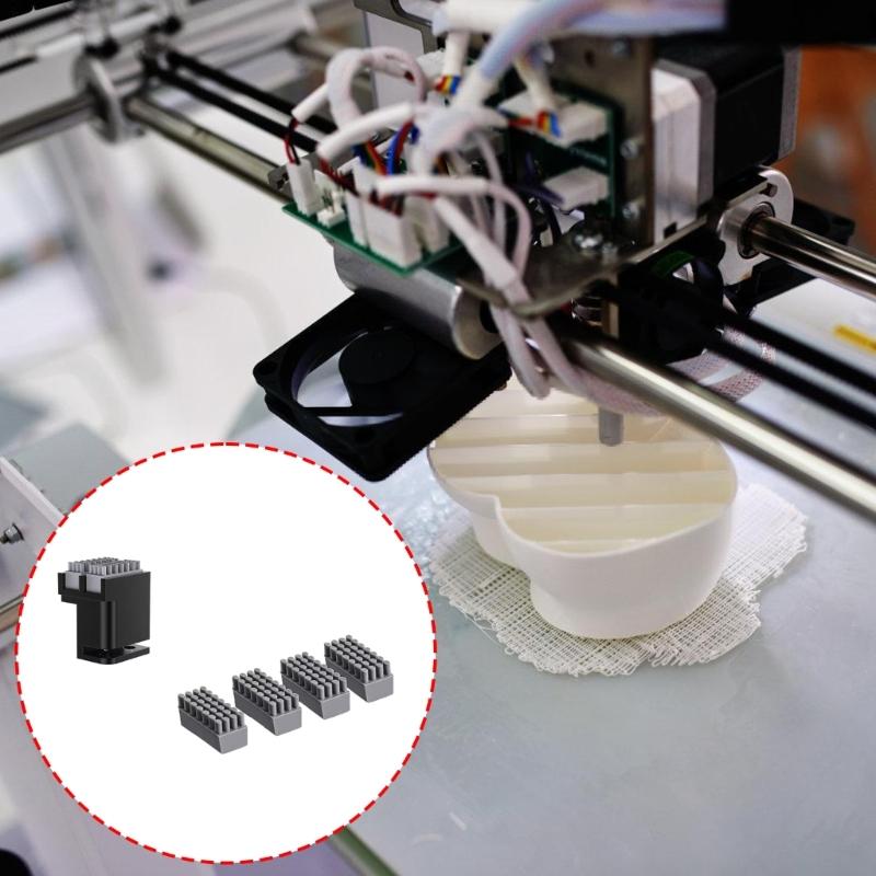 Soft Elastomer 3D Printer Nozzle Maintenance Brush Environmental Friendly Substance Protects Printing Accuracy Permanent Building