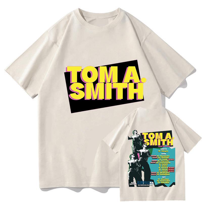 Tom A Smith SFX Tour Merch T-shirt Uomo Donna Estate Cotone Abbigliamento Casual Moda Girocollo Manica Corta