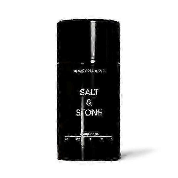 2025 Salt # Stone Unisex Black Oud Extra_Strength Aluminum-Free Deodorant # Black 1pcs