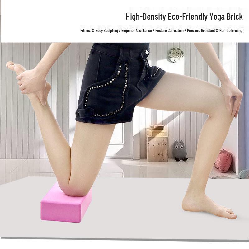 High-Density Non-Slip EVA Yoga Brick for Stretching and Dance Practice