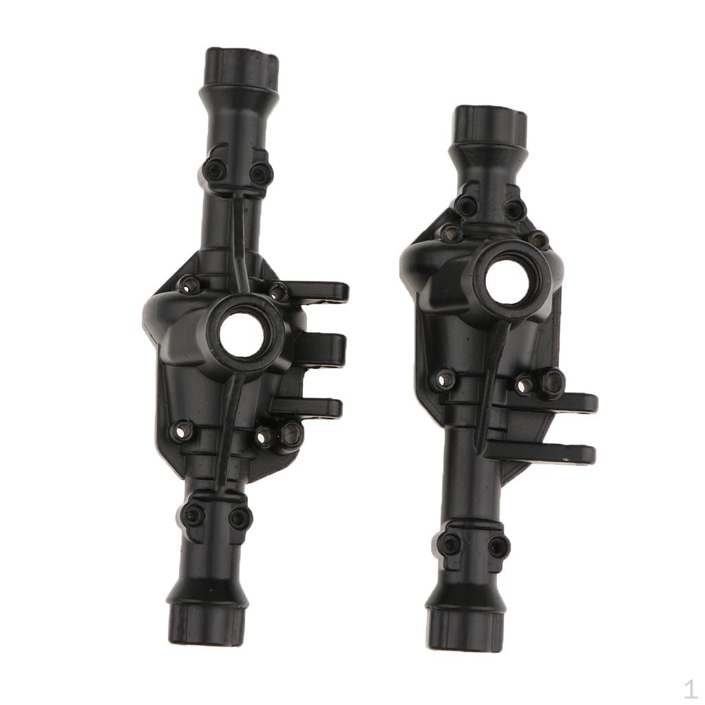 

Front Axle Housing Set Suitable For -4 RC Crawler Cars чорний