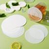 500PCS Of White Leak Proof Cover Sealing Paper Pad Plastic Milk Tea Coffee Beverage Cup Waterproof Leak Proof Paper Leak Proof