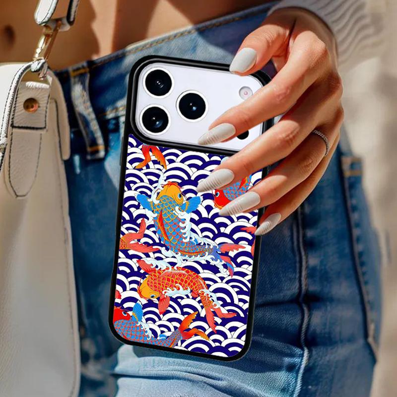 Japanese Style Art Japan Phone Case For iPhone 17 Air 14 15 13 12 Max Cover For Apple 14 15 16 16e 11 Pro Max Plus