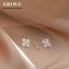 925 Sterling Silver Butterfly Stud Earrings - Elegant Ear Clips & Trendy Ear Hoops for Women