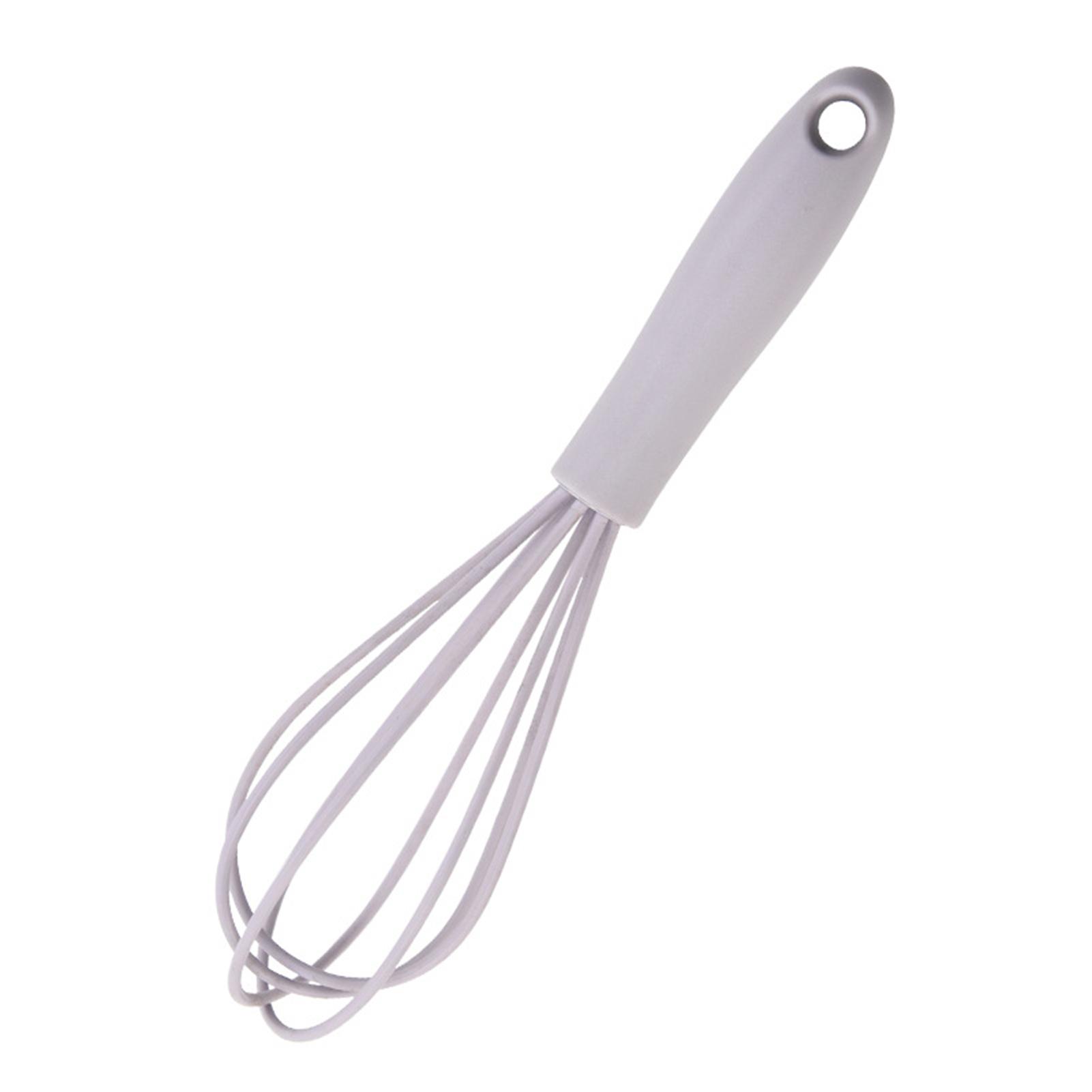 

Ручной венчик для взбивания яиц, силиконовый венчик, блендер, миксер для молока, сливок, масла, многофункциональный блендер для перемешивания продуктов, инструменты для выпечки на кухне фиолетовый