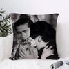 In the Mood for Love Cushion Cover  Piece Short Plush Pillowcase Soft and Washable Mostly Used for Sofa Car