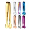 Pinza per Ghiaccio Acciaio Inossidabile Galvanizzato Pinze per Ghiaccio Durevoli Resistenti alla Ruggine Clip per Ghiaccio per Bar Cucina Cubetti di Zucchero