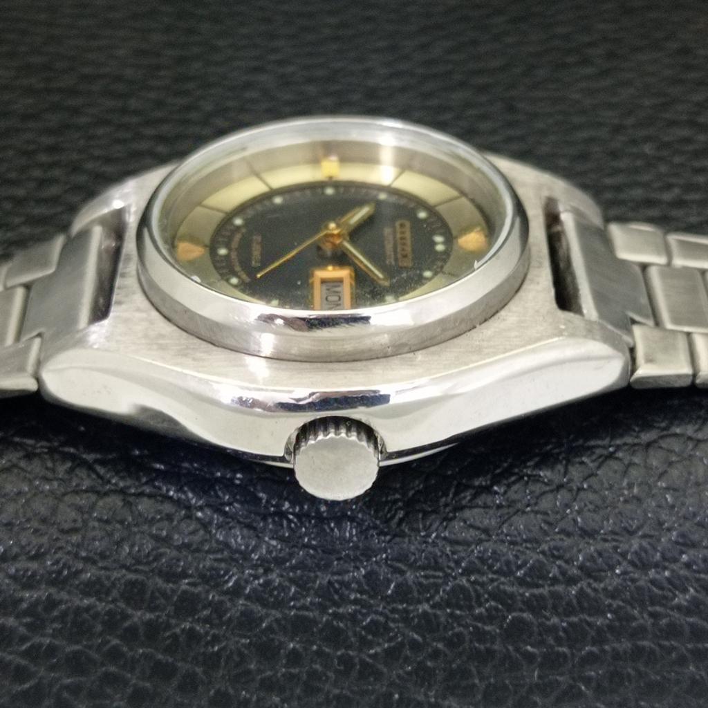 VINTAGE CITIZEN AUTOMATIC JAPAN WOMENS ORIGINAL DIAL WATCH A704220-1