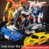 Transforming Car and Robot Mecha Toy for Kids Ages 3-6