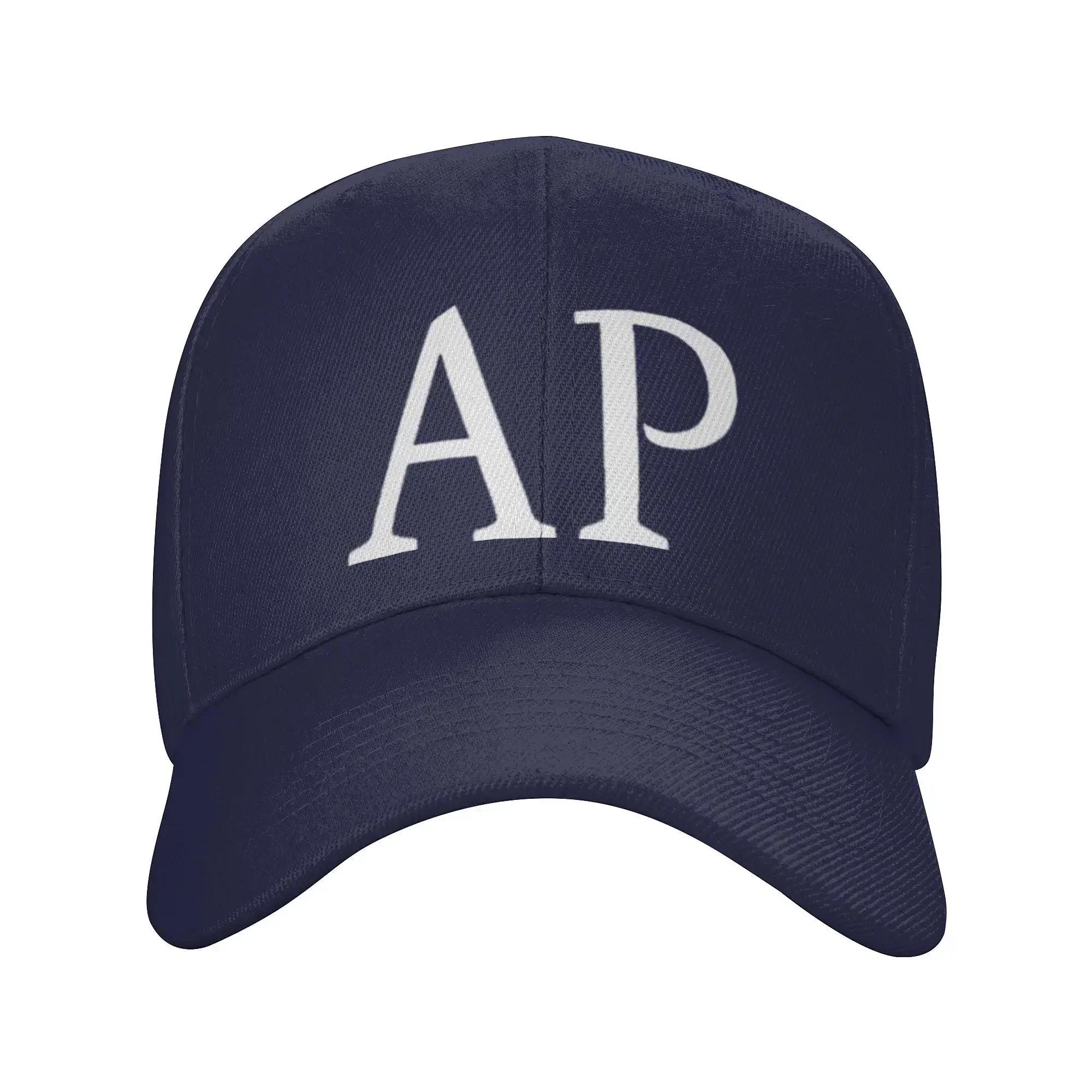 

AP Letter Logo Cap Men Women Casual Headwear Golf Cap Adjustable Adjustable
