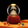 Starry Sky 3D Crystal Night Light - Laser Engraved Bedside Ornament