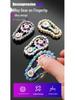 Cross-Border Alloy Gear Fidget Spinner: Adult Decompression Toy