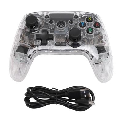 Gaming Wireless Controller 7 Color RGB Light 4 Level Vibration 6 Axis Gyro Wake Up Support for