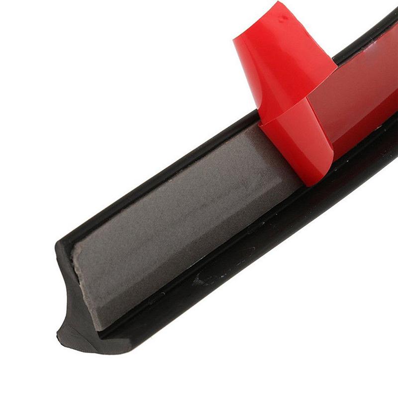 2Pcs 1.5m Universal Fender Flares Black Car Wheel Fender Extension Moulding Flares Trim Strip Edge Car Wheel Eyebrow