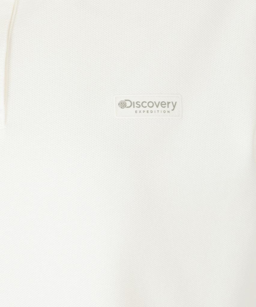 DISCOVERY EXPEDITION Women'S Collar Tipping Polo Shirt (Ivory)