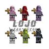 6pcs Star Wars Building Blocks Minifigure Storm Clone Color Soldier Small Particle Building Blocks