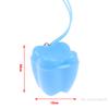 50Pcs Baby Tooth Box Tooth Shape Milk Teeth Storage Boxes Child Baby Deciduous Tooth Organizer Container Baby Souvenir Gift Box