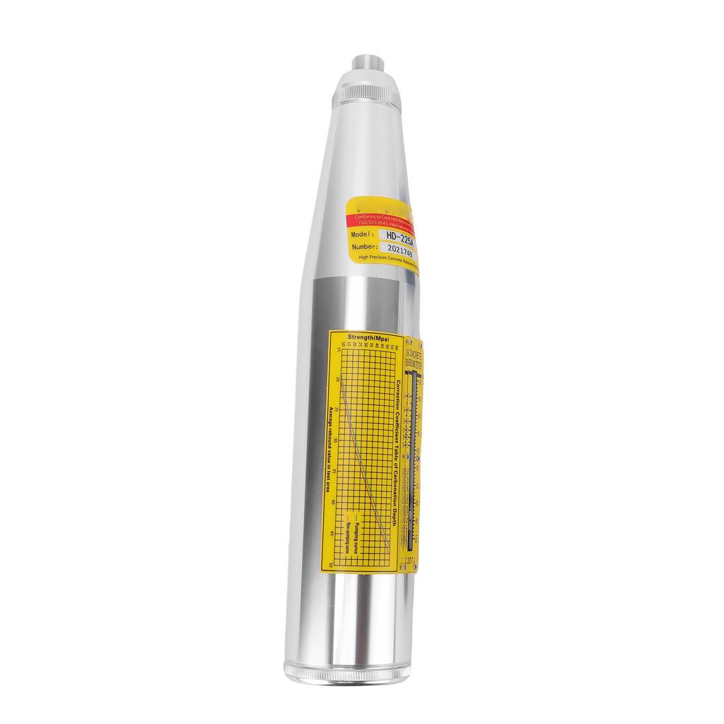 Betonowy Młotek Schmidta Tester 10 70MPa 1450 10150psi Resiliometr Tester Wytrzymałości Betonu do Ściany Budowlanej Drogi