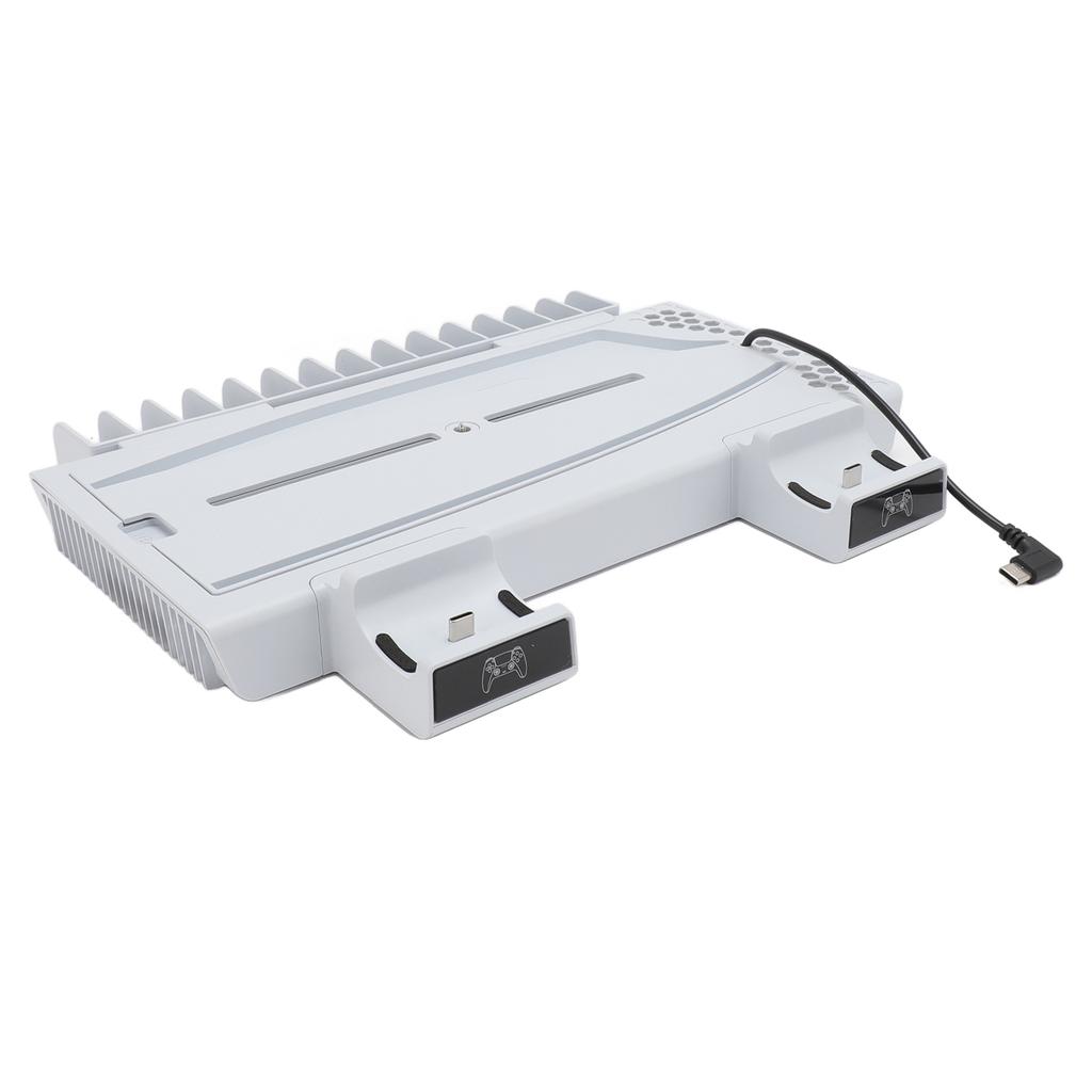 Game Controller RGB Cooling Base Multifunctional Efficient Dual Charging Station for Game Console