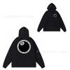 Mens Oversized Hooded Sweatshirt With Letter Print Streetwear Style Cotton Pullover Winter