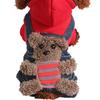 Autumn and Winter New Sports Superman Pet Dog Cat Four-legged Clothes Teddy Bear