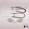 EWR492 Window Regulator Repair Kit Front Right Door for BMW 3 Series E46 2001-2005 4/5 Door Facelift 51337020660