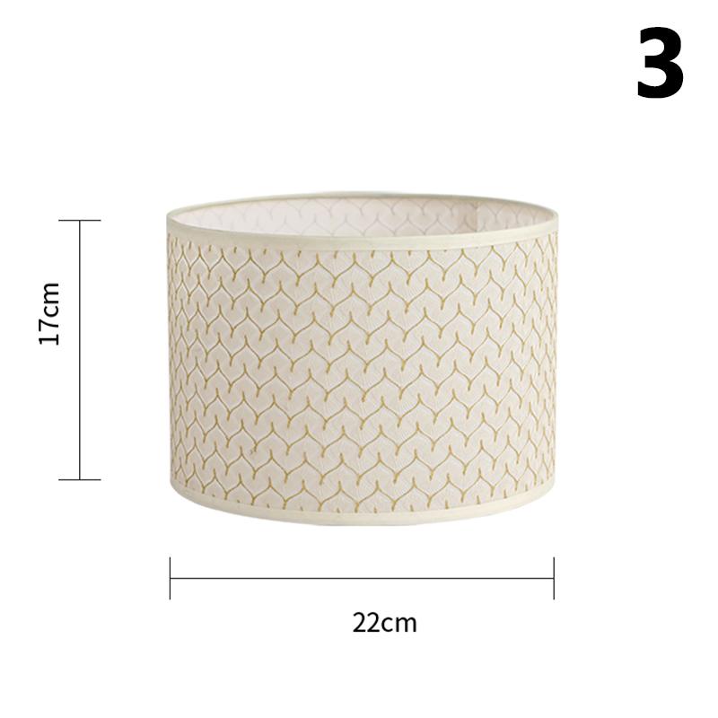 Modern Table Lamp Shade E27 Linen Fabric Lampshade Chandelier Bedside Lamp Floor Light Cover Home Decor Fabric Table Lamp Cover