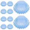 10pcs Plastic Shell Candy Boxes Biscuit Treats Holder MakeUp Jewelry Storage Boxes Baby Shower Wedding Birthday Party Favor