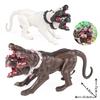 Oenux Phoenix Cerberus Ice Monster Model Cerberus Griffin Dragon Dinosaurs Action Figures Animals Toy Collection Kid Gift