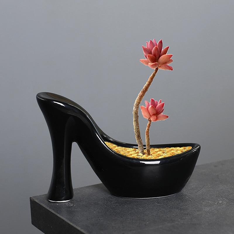 Ceramic Plant Pot Tabletop Decoration Desktop Storage Creative Mini Plant Pot Cactus Pot For Balcony Courtyard Indoor Yard