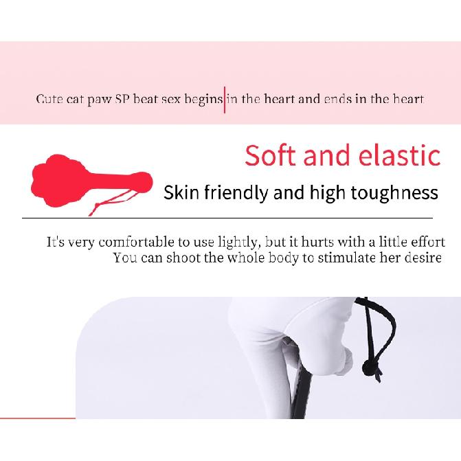 BLACKWOLF Cute BDSM Spanking Paddle Beat Cat Claw Sex Paddle Slave Kinky SM Products Bondage Whip Sex Toys for Couples