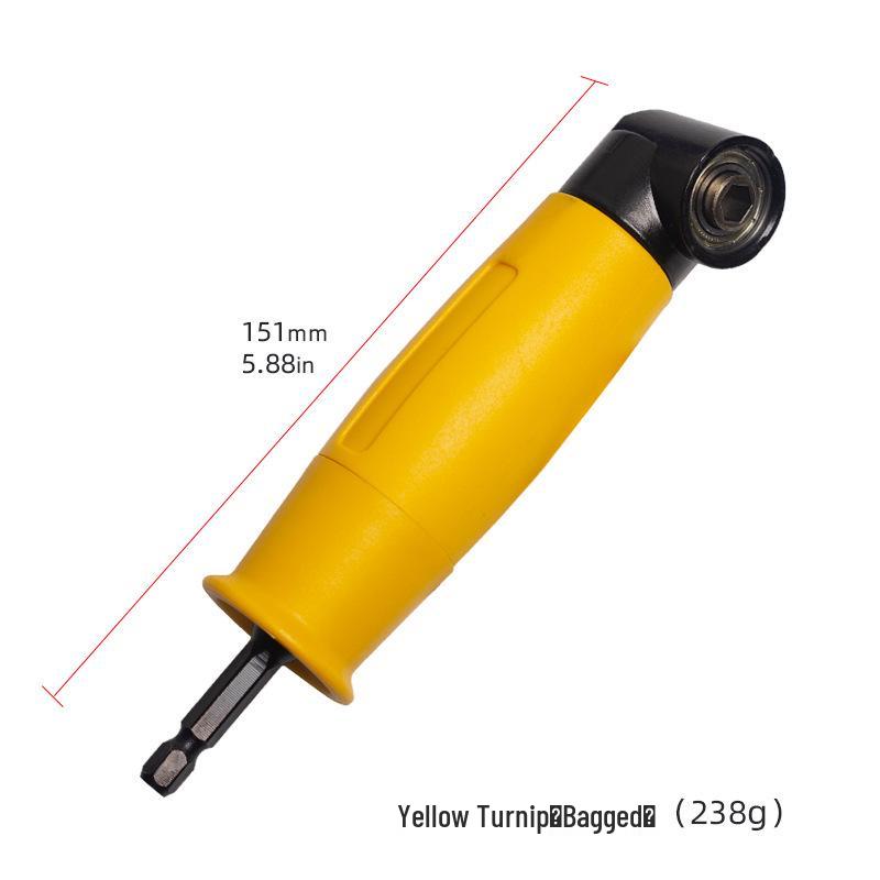 Magnetic Hex Hand Drill: Multi-Tool Set with Cross Electric Screwdriver Bit, Socket, and Corner Driver In Plastic Box