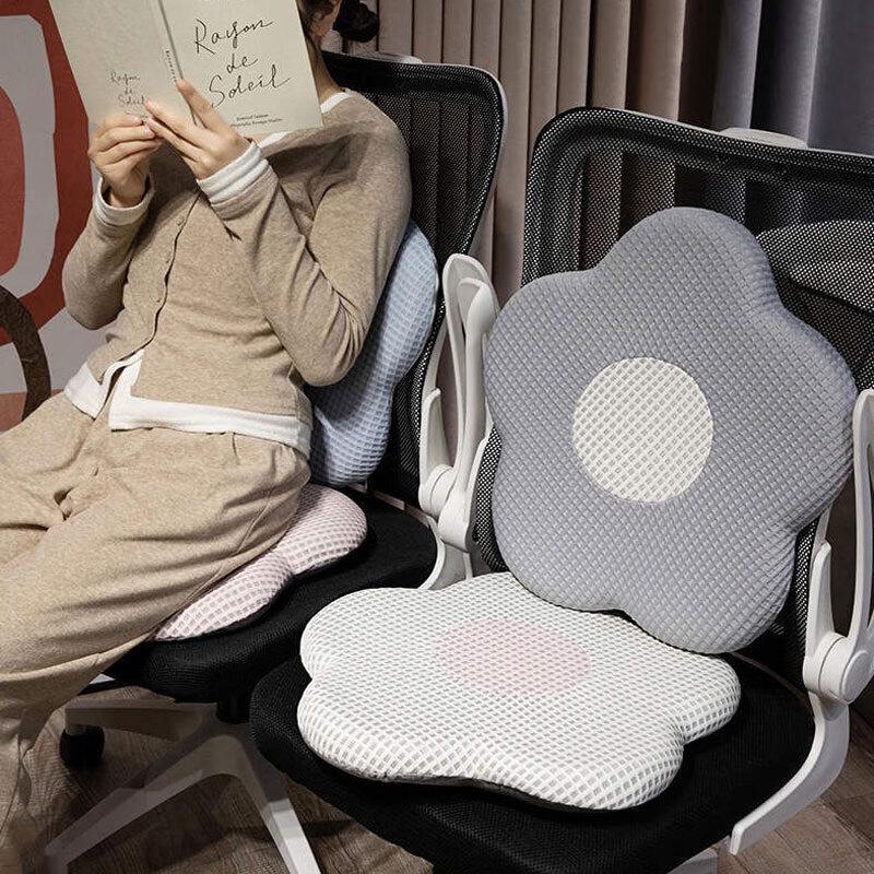 

Waffle Ice Silk Memory Foam Car Seat Cushion